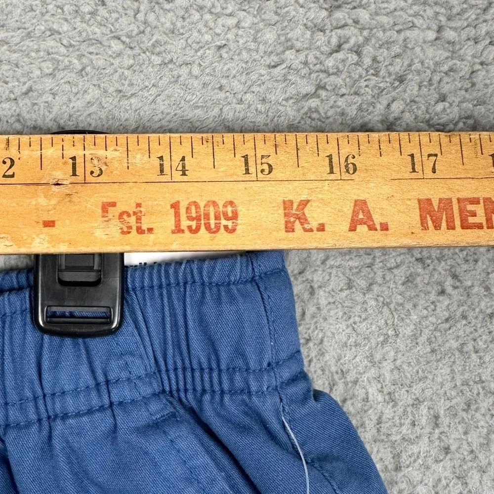 NEW Old Navy Jogger Shorts Mens Small Blue Built-In Flex Pull On Stretch Waist